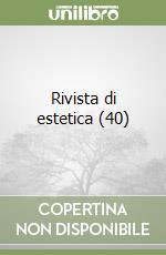 Rivista di estetica (40) libro
