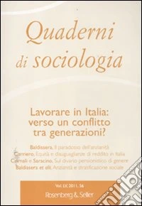 Quaderni di sociologia (56) libro