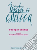 Rivista di estetica (2016). Vol. 62: Omologia e analogia libro