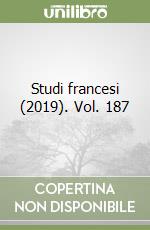 Studi francesi (2019). Vol. 187 libro