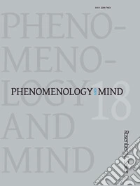 Phenomenology and mind (2020). Vol. 18: Psychopathology and phenomenology. Perspectives libro