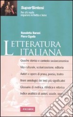 Letteratura italiana libro