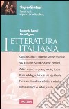 Letteratura italiana libro
