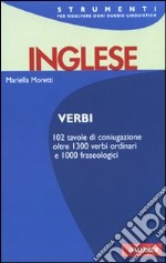 Inglese. Verbi libro