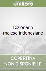 Dizionario malese-indonesiano libro