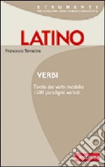 Latino. Verbi