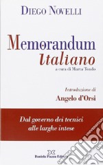 Memorandum italiano libro