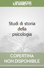 Studi di storia della psicologia libro