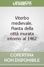 Viterbo medievale. Pianta della città murata intorno al 1462 libro