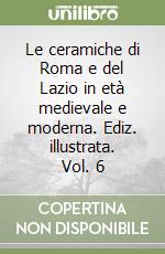 Le ceramiche di Roma e del Lazio in età medievale e moderna. Ediz. illustrata. Vol. 6 libro