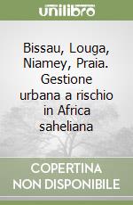 Bissau, Louga, Niamey, Praia. Gestione urbana a rischio in Africa saheliana libro