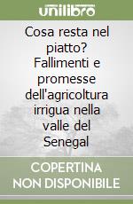 Cosa resta nel piatto? Fallimenti e promesse dell'agricoltura irrigua nella valle del Senegal libro