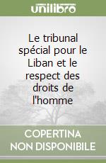 Le tribunal spécial pour le Liban et le respect des droits de l'homme