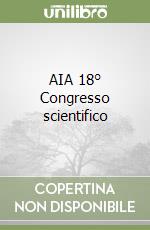 AIA 18° Congresso scientifico libro