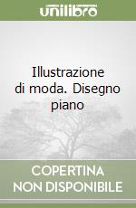 Illustrazione di moda. Disegno piano libro