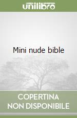 Mini nude bible libro