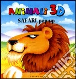 Safari pop-up. Animali 3D