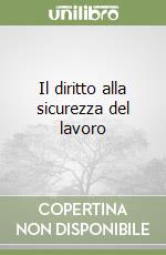 Il diritto alla sicurezza del lavoro libro