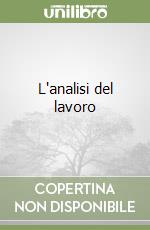 L'analisi del lavoro