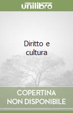 Diritto e cultura libro