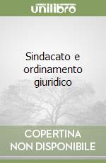 Sindacato e ordinamento giuridico libro