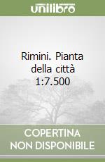 Rimini. Pianta della città 1:7.500 libro