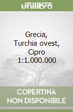 Grecia, Turchia ovest, Cipro 1:1.000.000