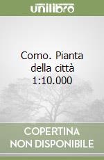 Como. Pianta della città 1:10.000 libro