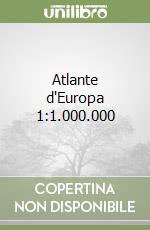 Atlante d'Europa 1:1.000.000 libro