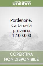 Pordenone. Carta della provincia 1:100.000