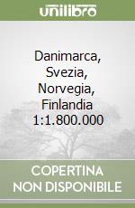 Danimarca, Svezia, Norvegia, Finlandia 1:1.800.000 libro