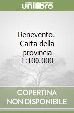 Benevento. Carta della provincia 1:100.000 libro