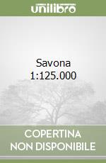 Savona 1:125.000 libro