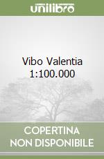Vibo Valentia 1:100.000 libro