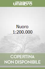 Nuoro 1:200.000 libro