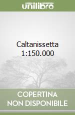 Caltanissetta 1:150.000 libro