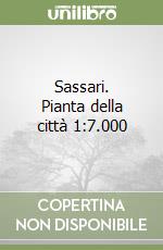 Sassari. Pianta della città 1:7.000