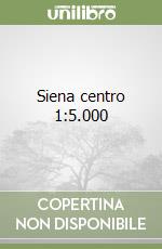 Siena centro 1:5.000