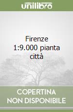 Firenze 1:9.000 pianta città libro