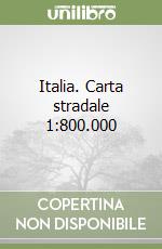 Italia. Carta stradale 1:800.000 libro