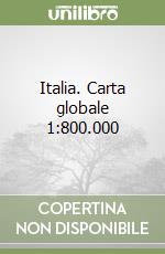 Italia. Carta globale 1:800.000 libro