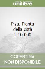 Pisa. Pianta della città 1:10.000 libro