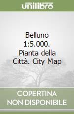 Belluno 1:5.000. Pianta della Città. City Map libro