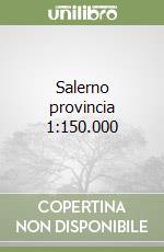 Salerno provincia 1:150.000 libro