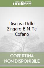 Riserva Dello Zingaro E M.Te Cofano libro