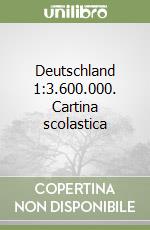 Deutschland 1:3.600.000. Cartina scolastica libro