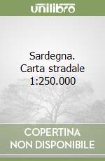 Sardegna. Carta stradale 1:250.000 libro