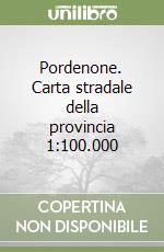 Pordenone. Carta stradale della provincia 1:100.000