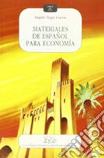 Materiales de español para economía