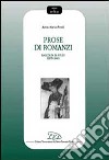 Prose di romanzi. Raccolta di studi (1979-2000) libro